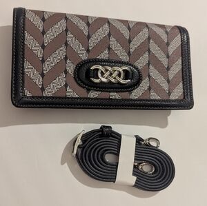 Brighton Interlok Braid Large Wallet Multi #T35533 - Large Wallets